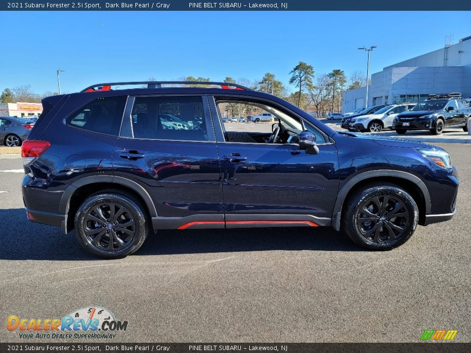 2021 Subaru Forester 2.5i Sport Dark Blue Pearl / Gray Photo #21