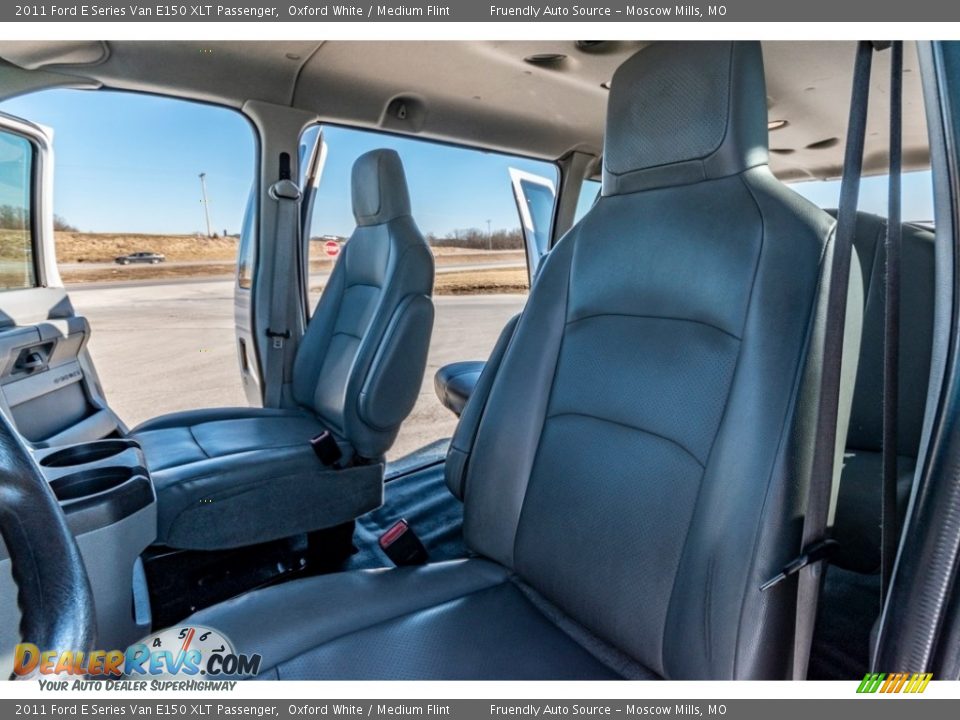 Front Seat of 2011 Ford E Series Van E150 XLT Passenger Photo #16