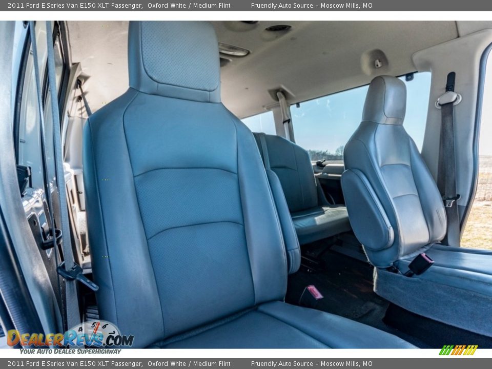 Front Seat of 2011 Ford E Series Van E150 XLT Passenger Photo #30