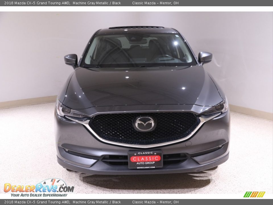2018 Mazda CX-5 Grand Touring AWD Machine Gray Metallic / Black Photo #2