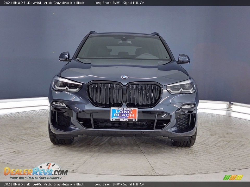 2021 BMW X5 sDrive40i Arctic Gray Metallic / Black Photo #2