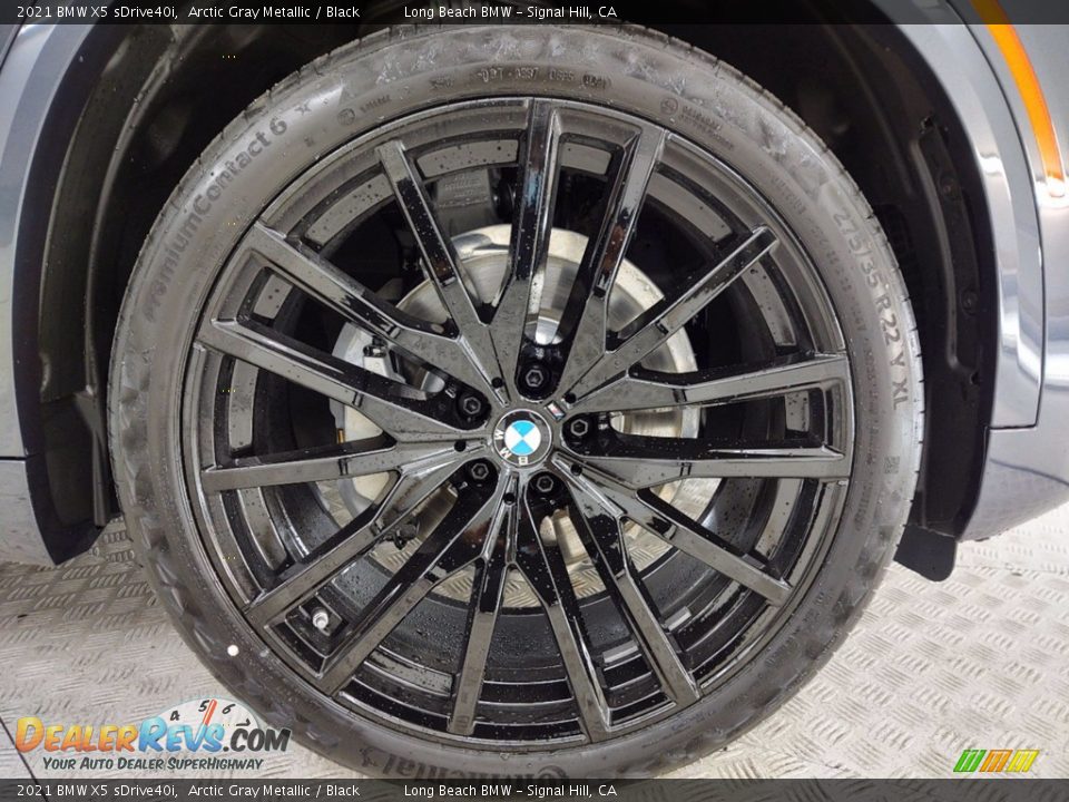 2021 BMW X5 sDrive40i Arctic Gray Metallic / Black Photo #3