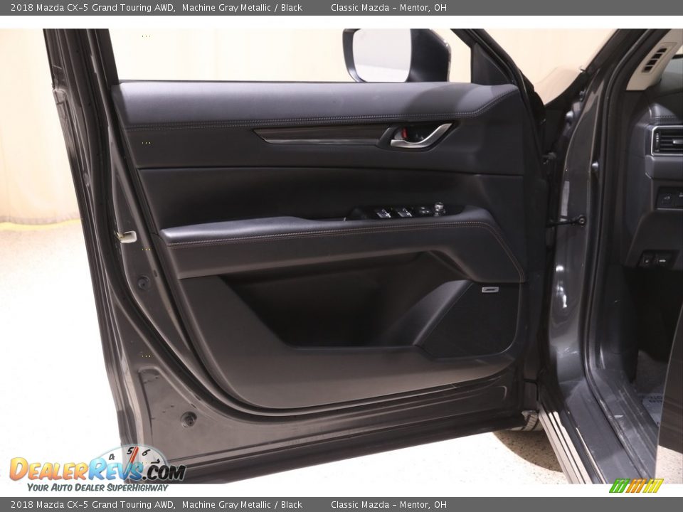 2018 Mazda CX-5 Grand Touring AWD Machine Gray Metallic / Black Photo #4