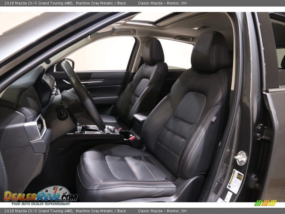 2018 Mazda CX-5 Grand Touring AWD Machine Gray Metallic / Black Photo #5