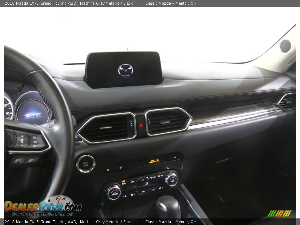 2018 Mazda CX-5 Grand Touring AWD Machine Gray Metallic / Black Photo #9