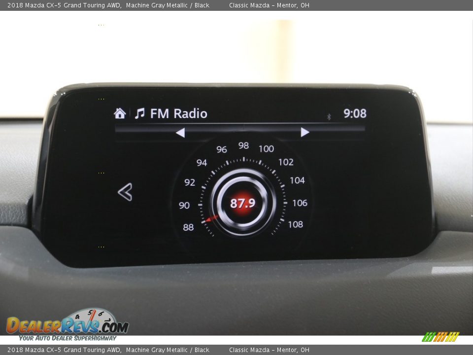 2018 Mazda CX-5 Grand Touring AWD Machine Gray Metallic / Black Photo #12