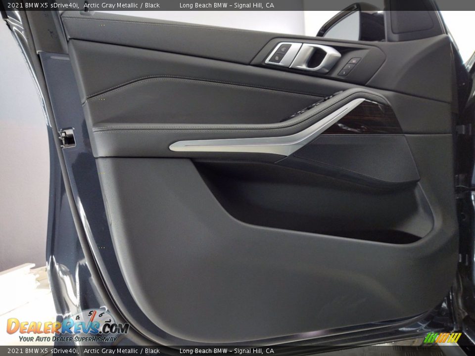2021 BMW X5 sDrive40i Arctic Gray Metallic / Black Photo #10