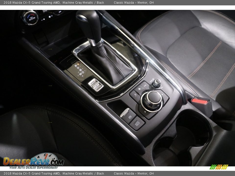 2018 Mazda CX-5 Grand Touring AWD Machine Gray Metallic / Black Photo #14