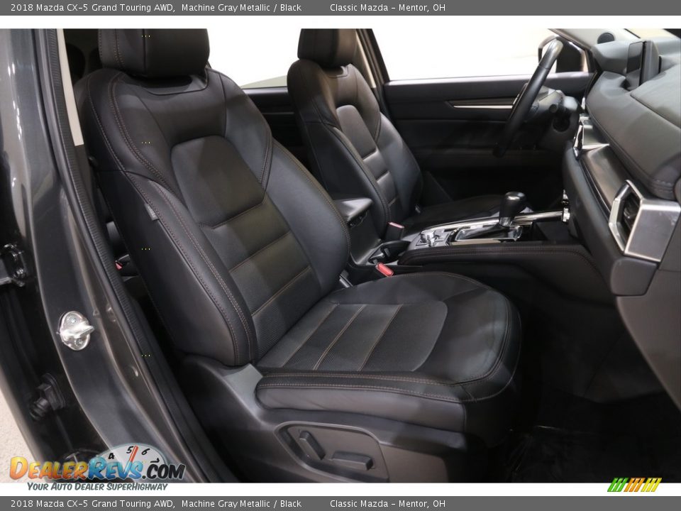 2018 Mazda CX-5 Grand Touring AWD Machine Gray Metallic / Black Photo #15