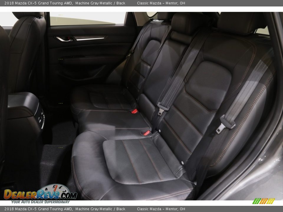 2018 Mazda CX-5 Grand Touring AWD Machine Gray Metallic / Black Photo #17