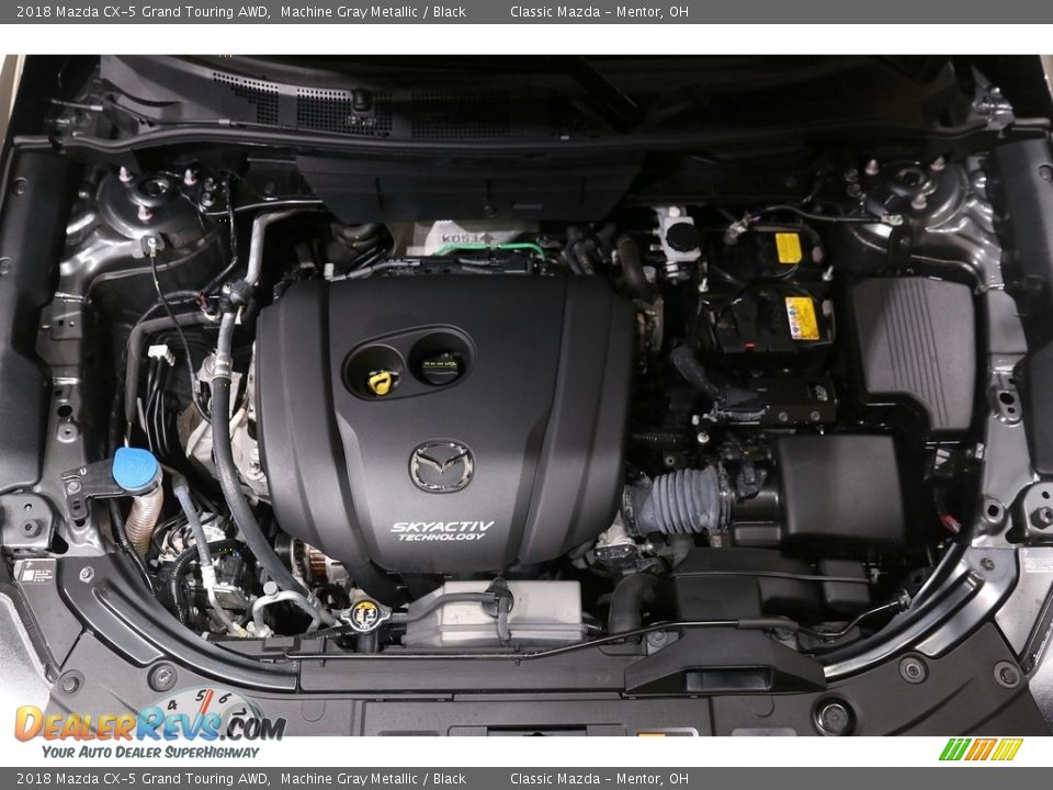 2018 Mazda CX-5 Grand Touring AWD Machine Gray Metallic / Black Photo #20