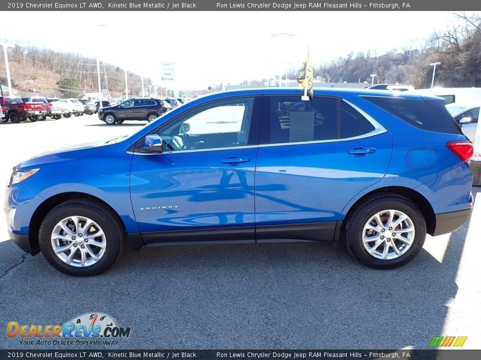 2019 Chevrolet Equinox LT AWD Kinetic Blue Metallic / Jet Black Photo #2