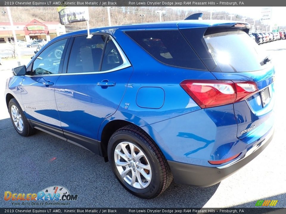 2019 Chevrolet Equinox LT AWD Kinetic Blue Metallic / Jet Black Photo #3