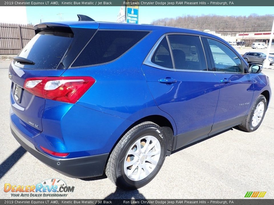 2019 Chevrolet Equinox LT AWD Kinetic Blue Metallic / Jet Black Photo #6