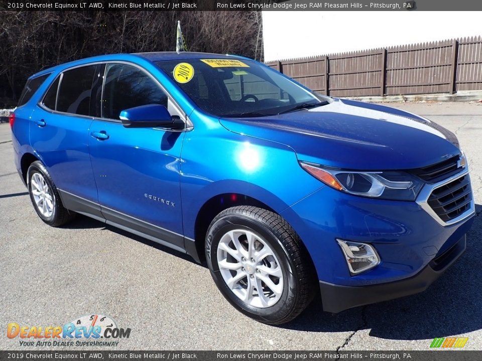 2019 Chevrolet Equinox LT AWD Kinetic Blue Metallic / Jet Black Photo #8