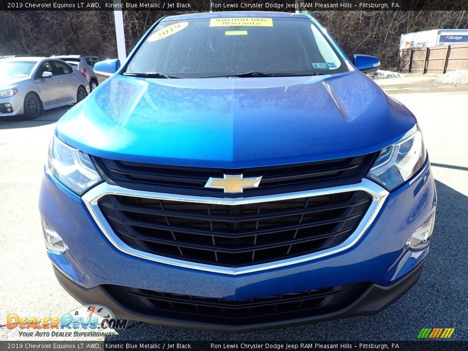 2019 Chevrolet Equinox LT AWD Kinetic Blue Metallic / Jet Black Photo #9