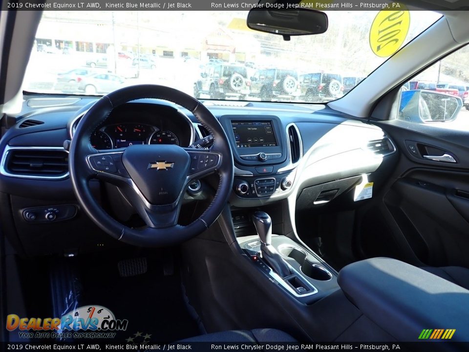 2019 Chevrolet Equinox LT AWD Kinetic Blue Metallic / Jet Black Photo #13