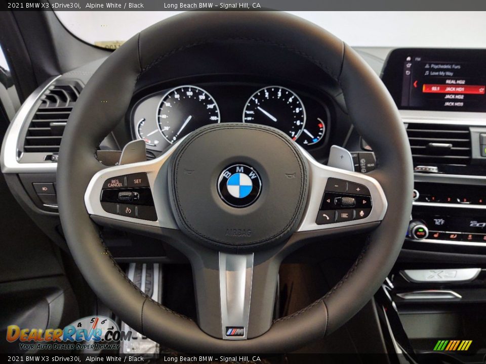 2021 BMW X3 sDrive30i Steering Wheel Photo #14