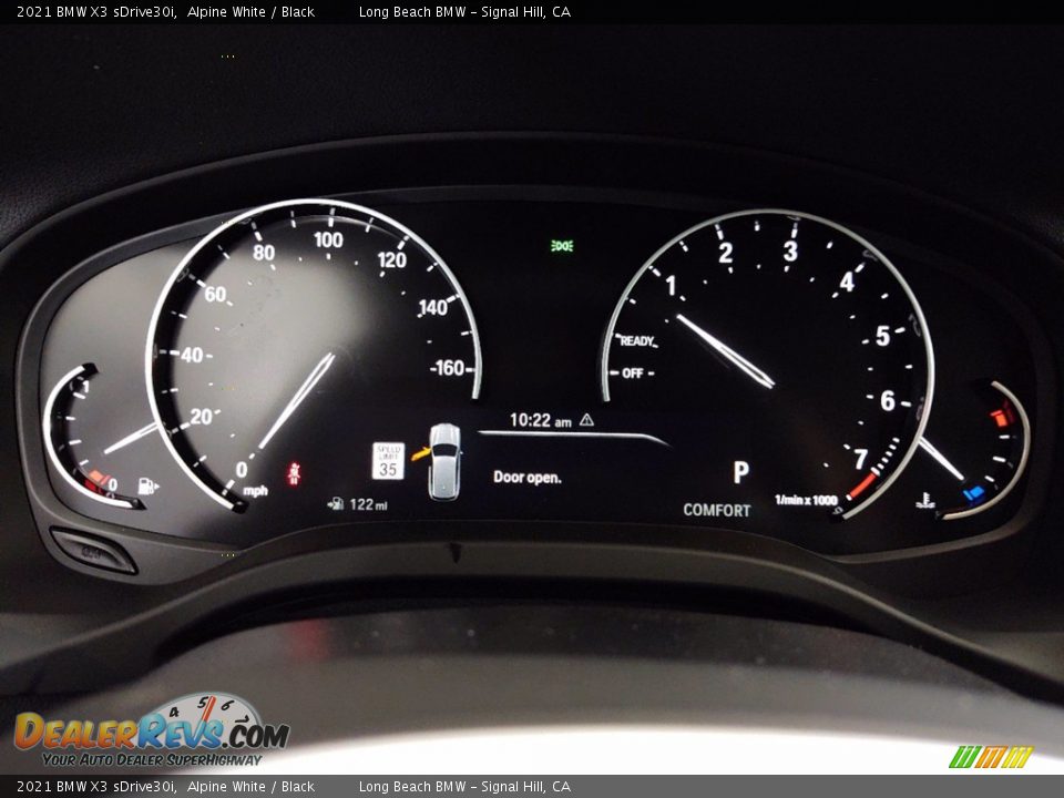 2021 BMW X3 sDrive30i Gauges Photo #17