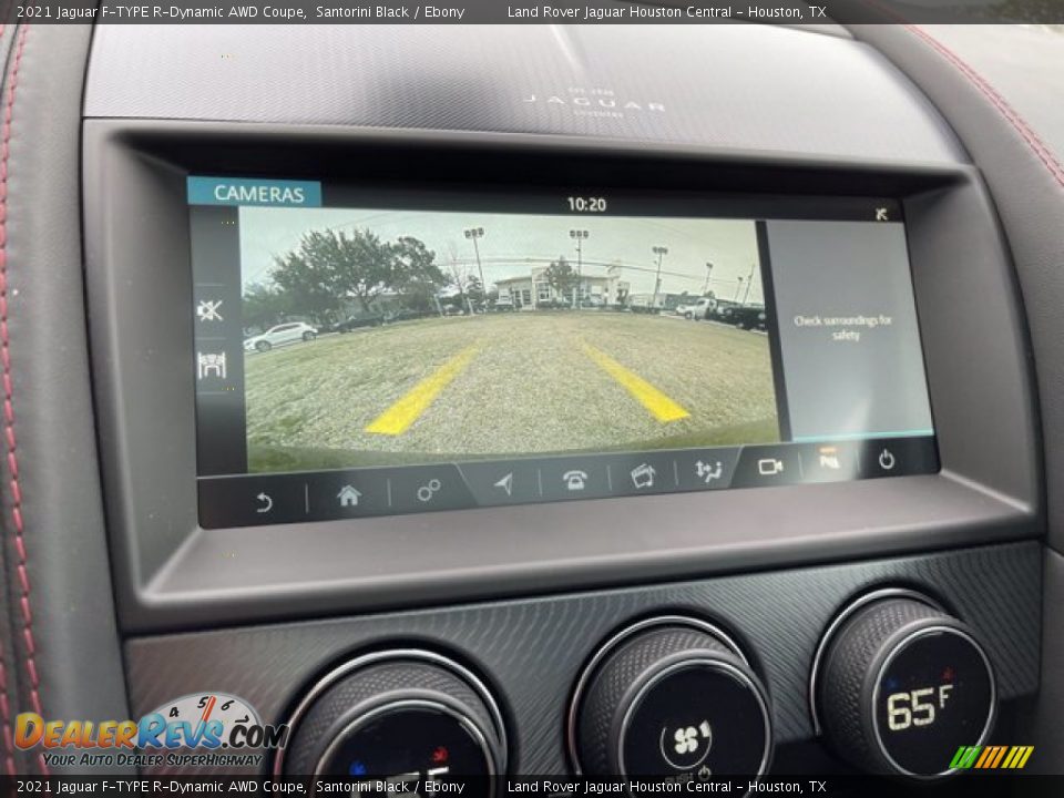 2021 Jaguar F-TYPE R-Dynamic AWD Coupe Santorini Black / Ebony Photo #20