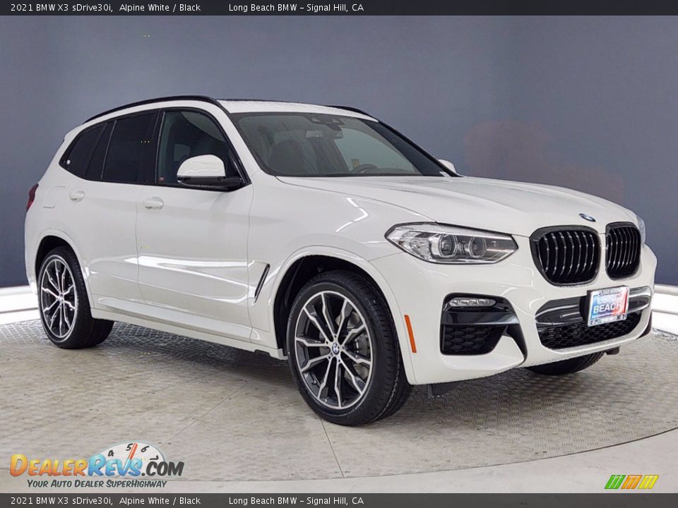 Front 3/4 View of 2021 BMW X3 sDrive30i Photo #27