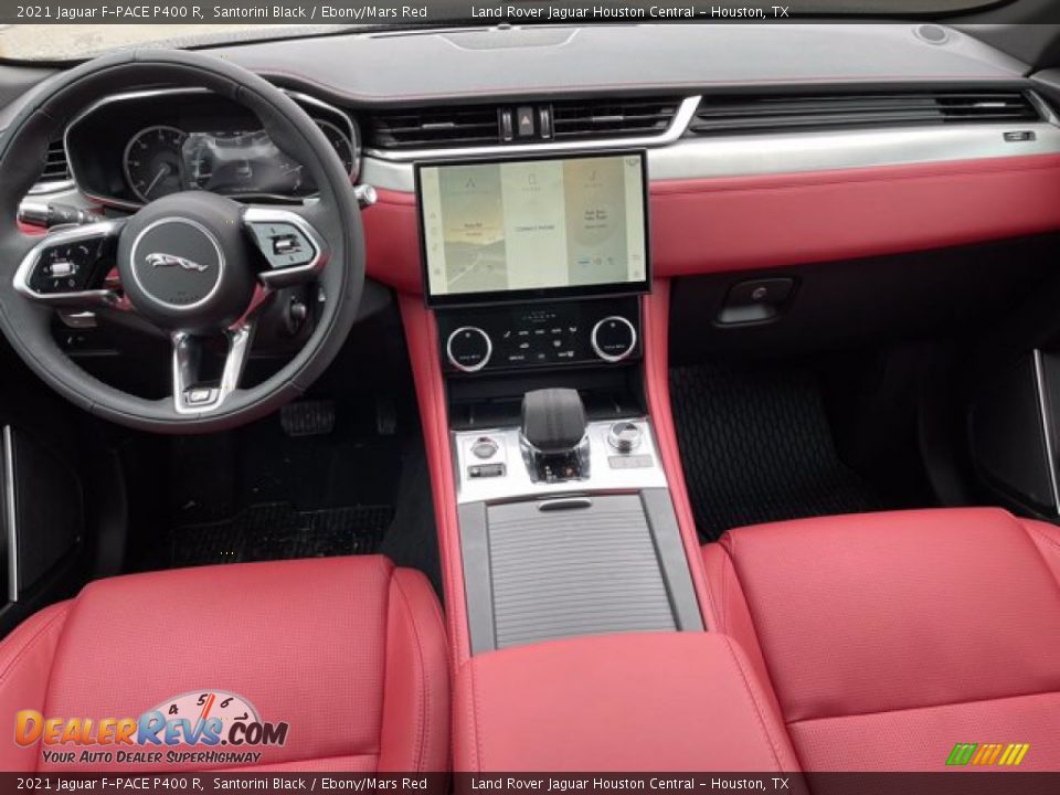 Dashboard of 2021 Jaguar F-PACE P400 R Photo #5