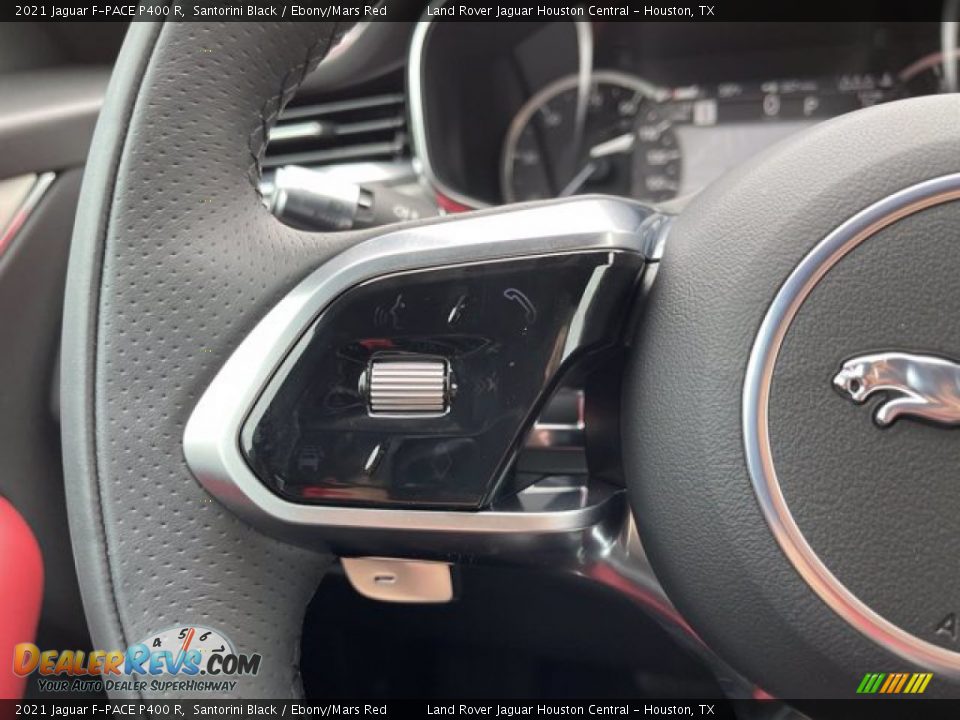 2021 Jaguar F-PACE P400 R Steering Wheel Photo #18