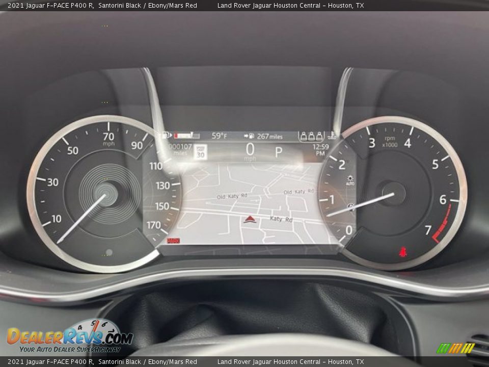 2021 Jaguar F-PACE P400 R Gauges Photo #21