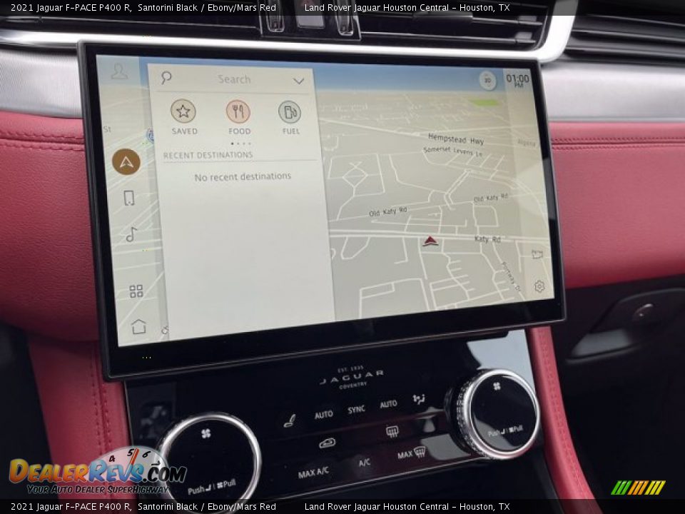 Navigation of 2021 Jaguar F-PACE P400 R Photo #23