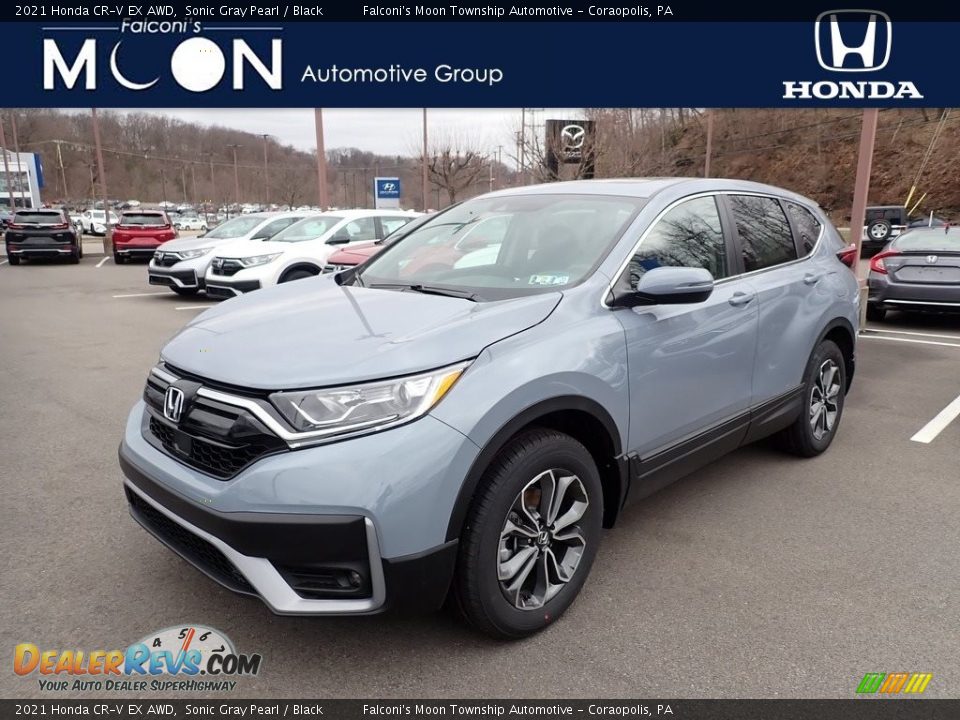 2021 Honda CR-V EX AWD Sonic Gray Pearl / Black Photo #1