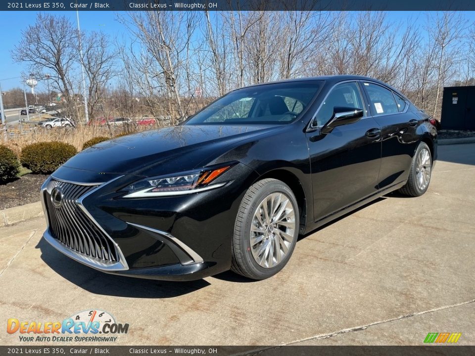 2021 Lexus ES 350 Caviar / Black Photo #1