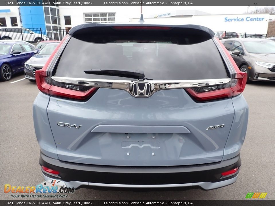 2021 Honda CR-V EX AWD Sonic Gray Pearl / Black Photo #3