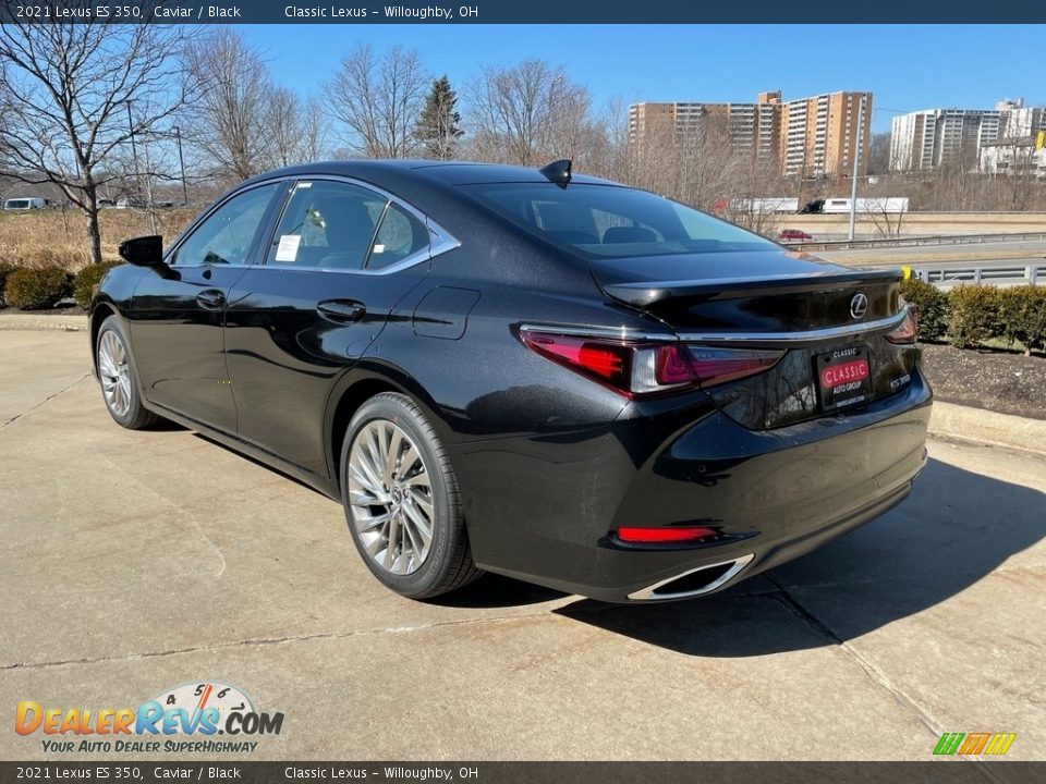 2021 Lexus ES 350 Caviar / Black Photo #4