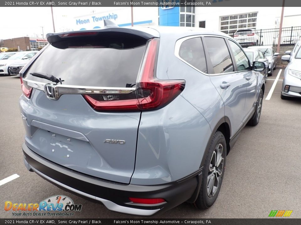 2021 Honda CR-V EX AWD Sonic Gray Pearl / Black Photo #4