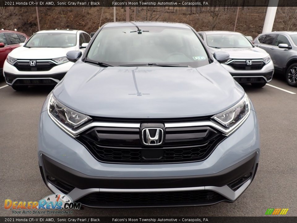 2021 Honda CR-V EX AWD Sonic Gray Pearl / Black Photo #6