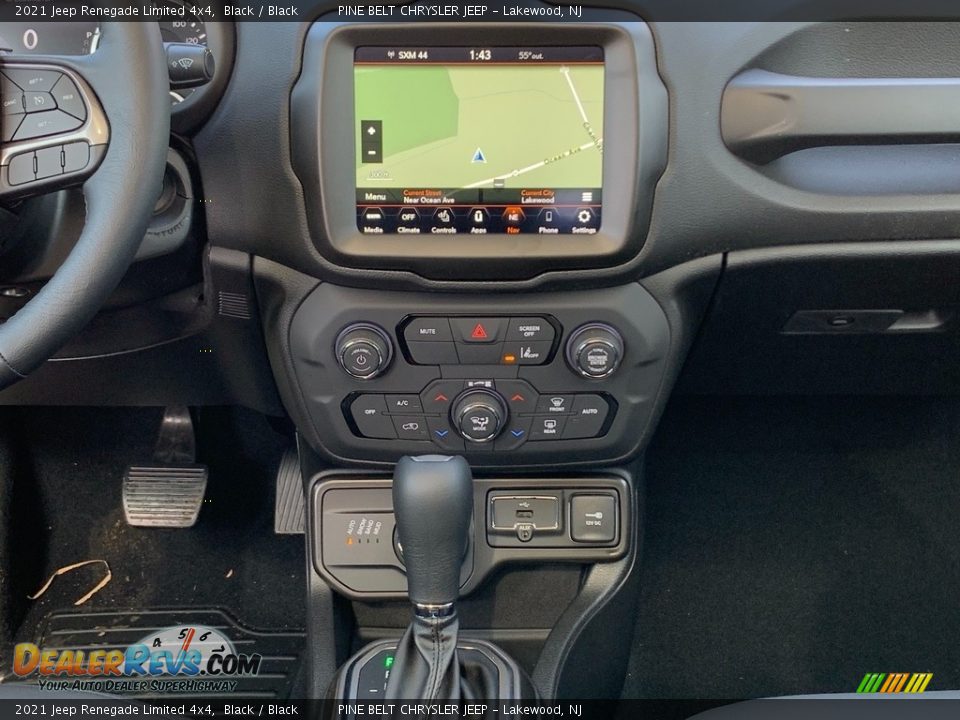 2021 Jeep Renegade Limited 4x4 Black / Black Photo #10