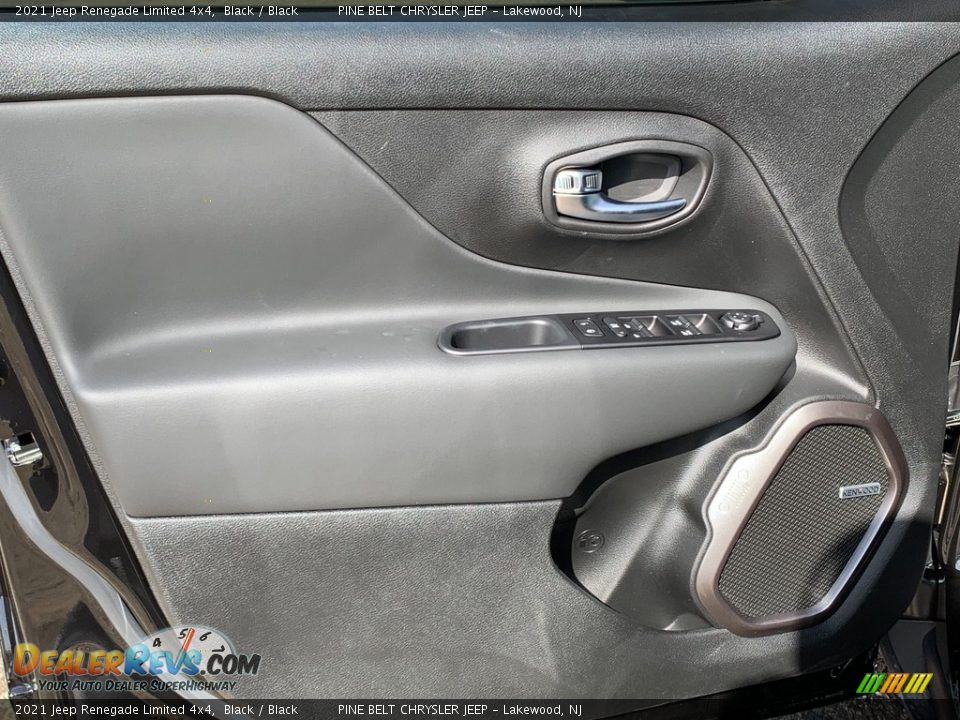 2021 Jeep Renegade Limited 4x4 Black / Black Photo #13