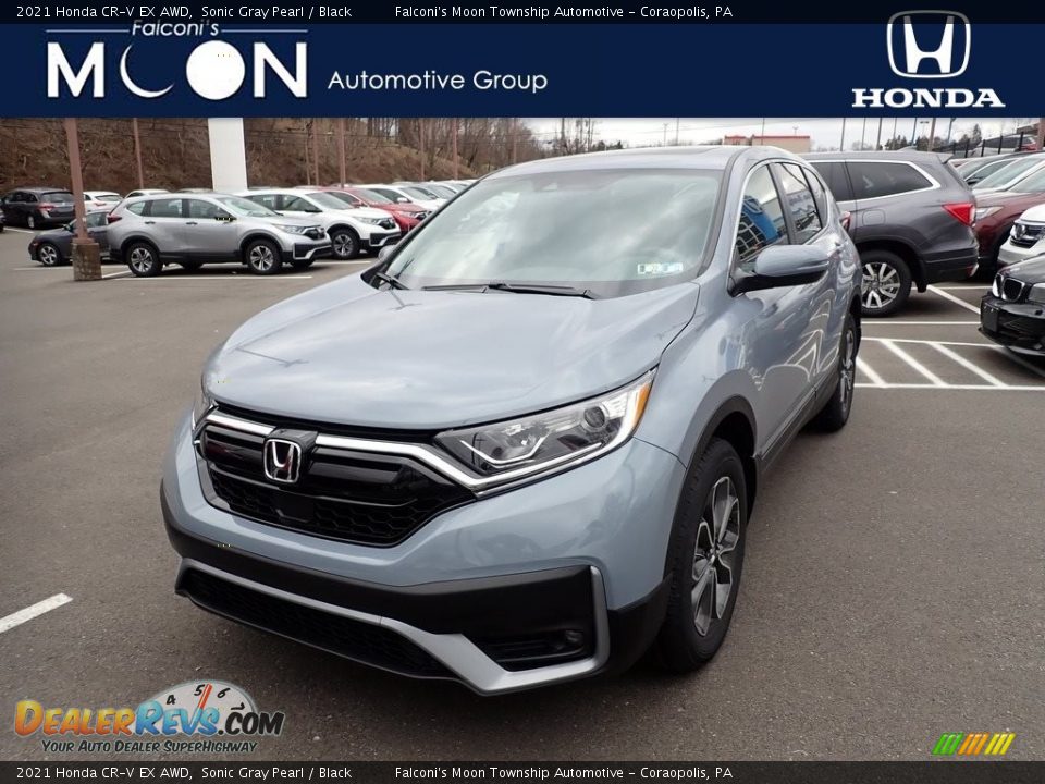 2021 Honda CR-V EX AWD Sonic Gray Pearl / Black Photo #1