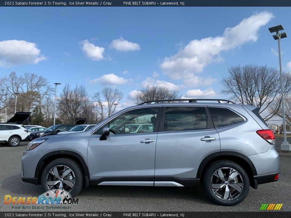 Ice Silver Metallic 2021 Subaru Forester 2.5i Touring Photo #4