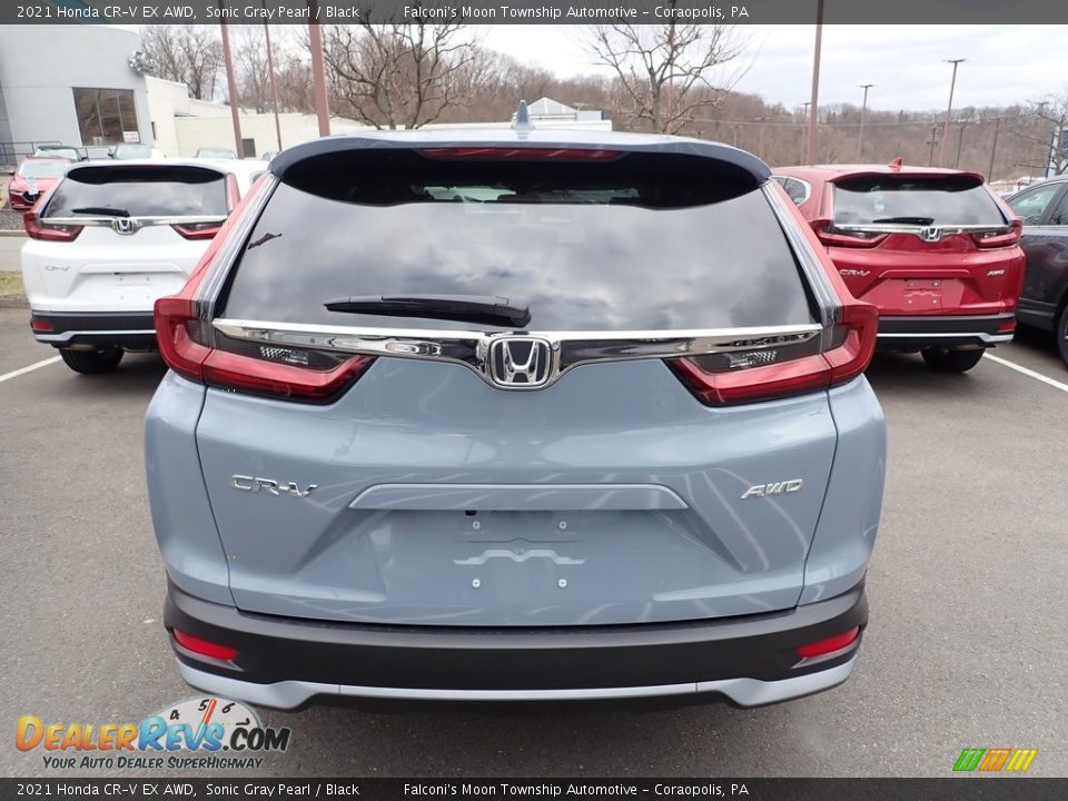 2021 Honda CR-V EX AWD Sonic Gray Pearl / Black Photo #4