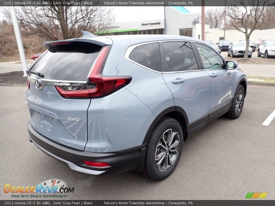 2021 Honda CR-V EX AWD Sonic Gray Pearl / Black Photo #5