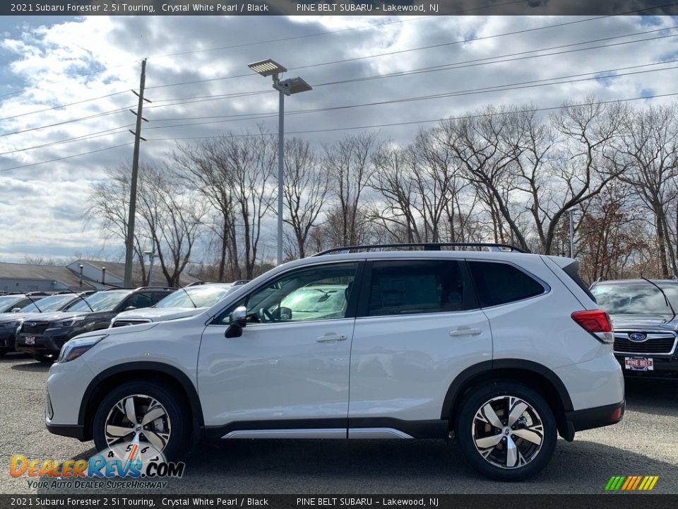 2021 Subaru Forester 2.5i Touring Crystal White Pearl / Black Photo #4