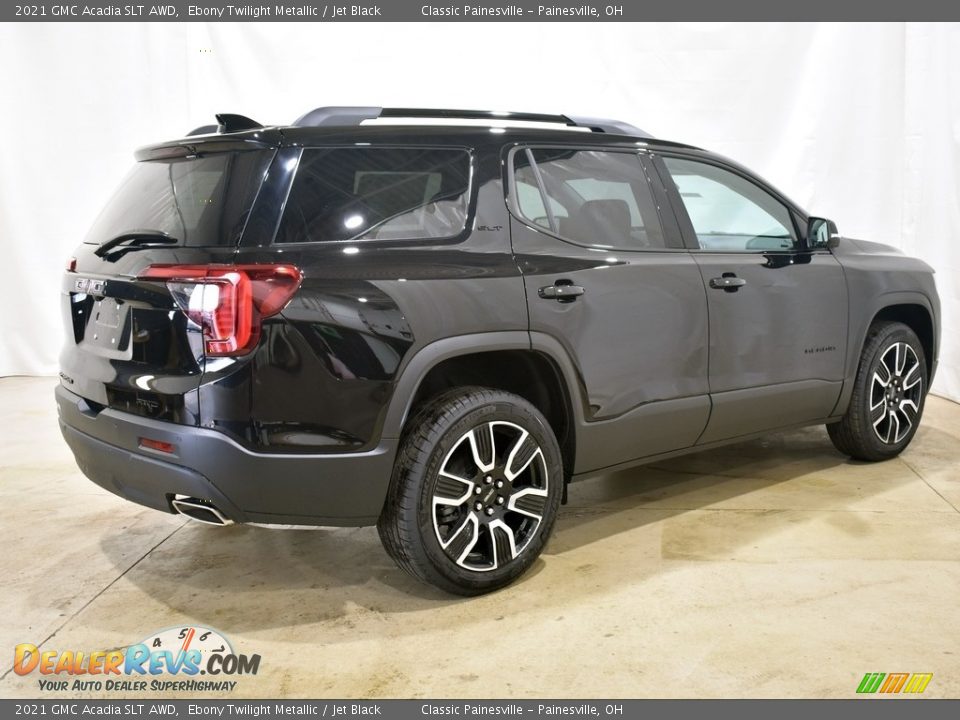 2021 GMC Acadia SLT AWD Ebony Twilight Metallic / Jet Black Photo #2