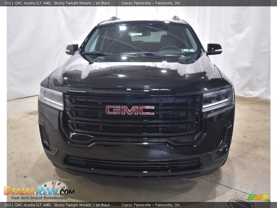 2021 GMC Acadia SLT AWD Ebony Twilight Metallic / Jet Black Photo #4