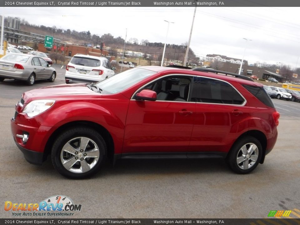 Crystal Red Tintcoat 2014 Chevrolet Equinox LT Photo #7