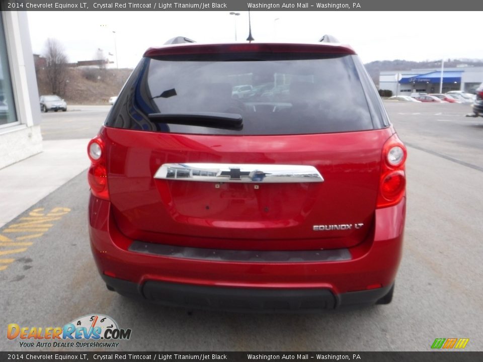 Crystal Red Tintcoat 2014 Chevrolet Equinox LT Photo #9