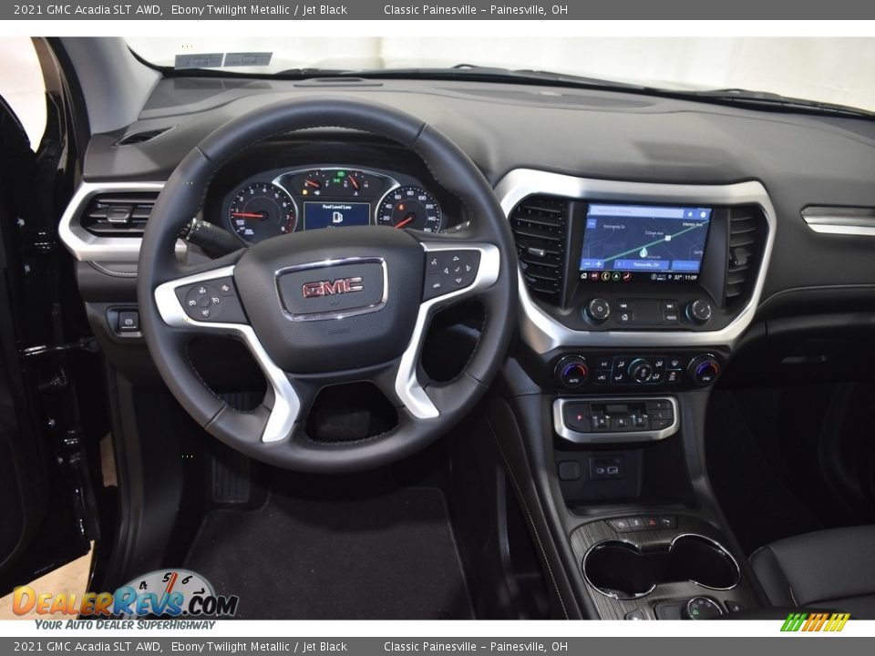 2021 GMC Acadia SLT AWD Ebony Twilight Metallic / Jet Black Photo #11