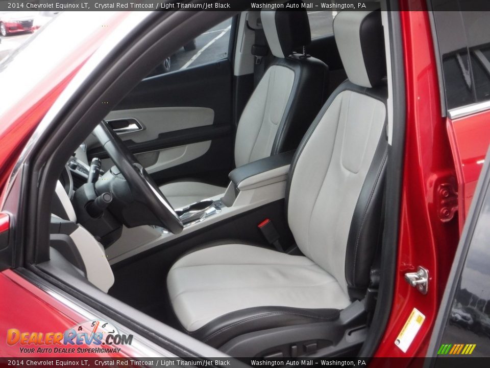 Front Seat of 2014 Chevrolet Equinox LT Photo #16