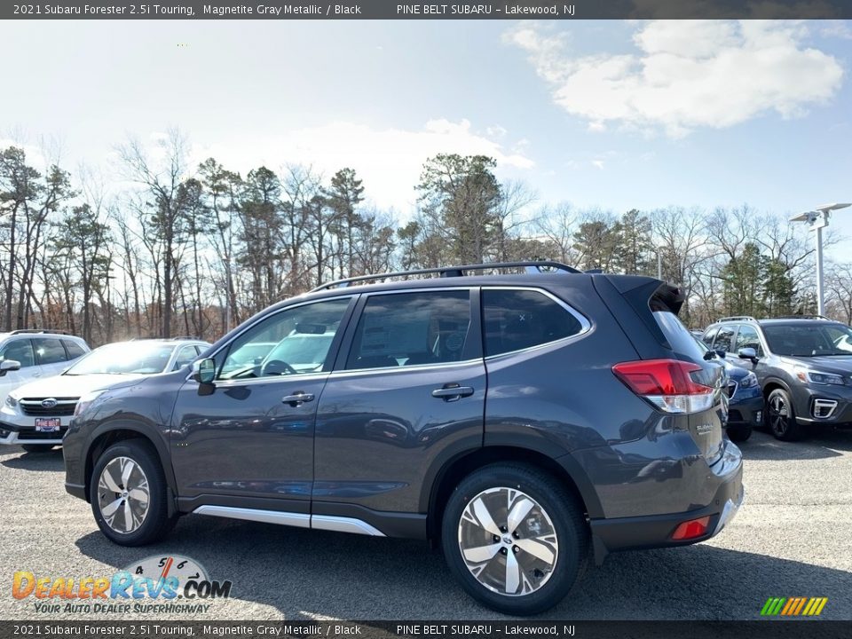 2021 Subaru Forester 2.5i Touring Magnetite Gray Metallic / Black Photo #6