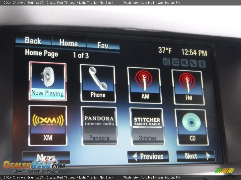 Controls of 2014 Chevrolet Equinox LT Photo #20
